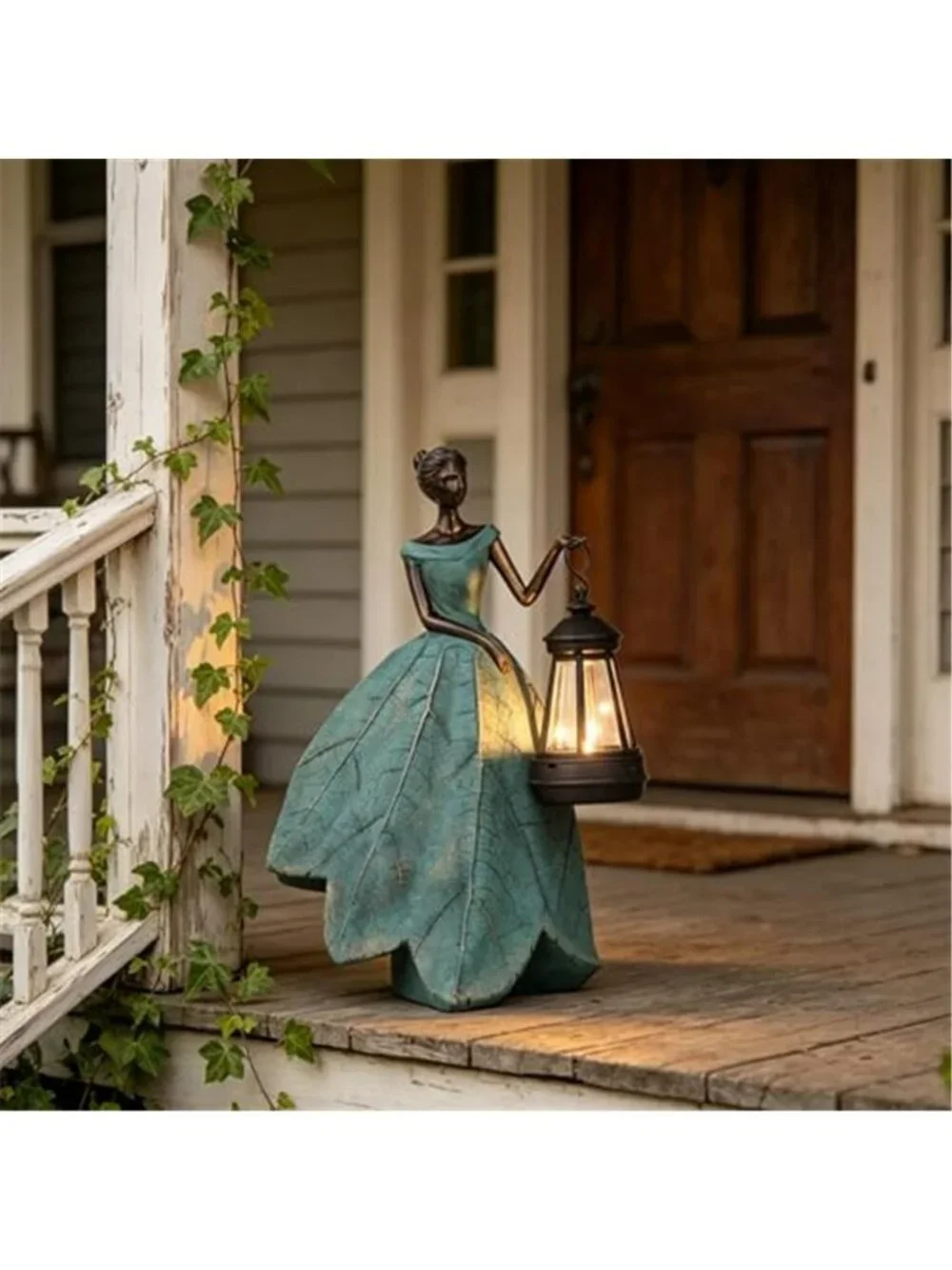 Fairy Statues Solar Outdoor Lights - Resin Garden Figurines